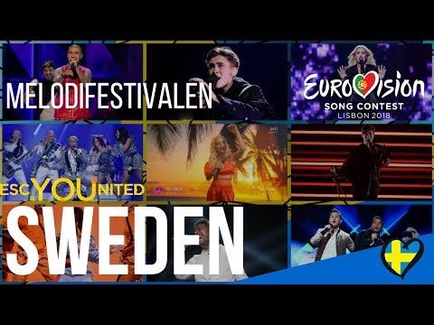 Melodifestivalen 2018: My winners - Sweden @ Eurovision 2018