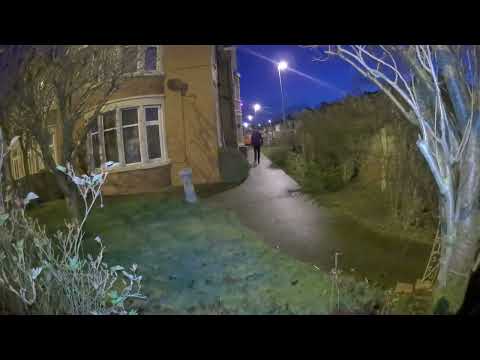 Arlo Pro 5 vs Pro 4 vs EufyCam 3C Review – Arlo Pro 4 night time sample footage 2