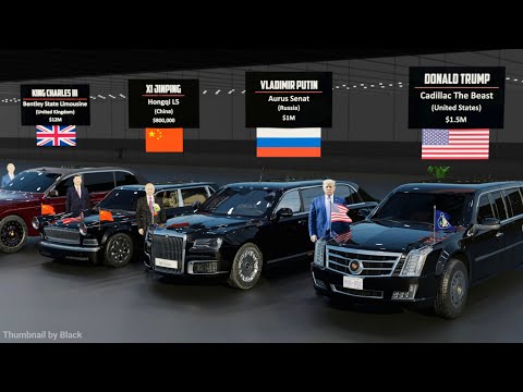 Presidents Expensive Cars Collection $16k to $14M (60fps)
