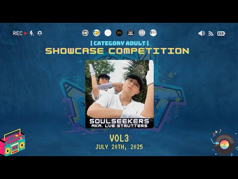 On Beat Vol.3 2025 | Adult Showcase Competition | Soulseekers aka. LV8 Strutters
