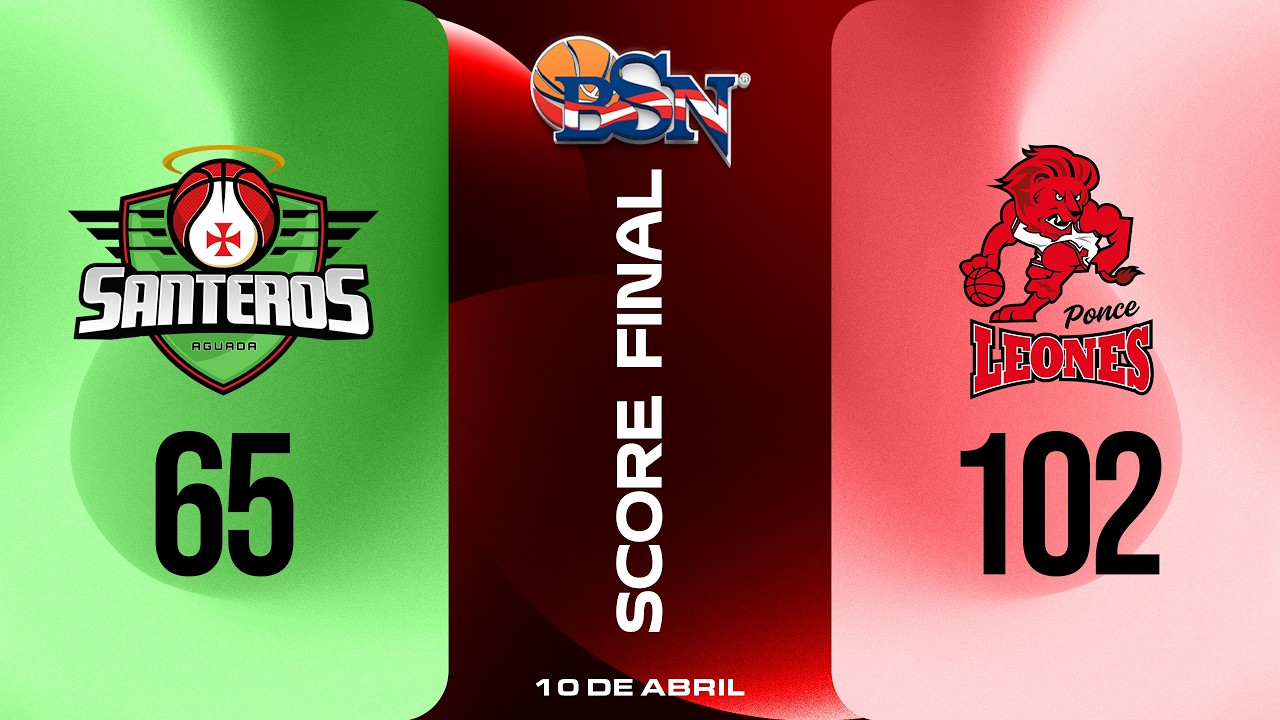 Ponce Lions vs. Aguada Santeros - Game Highlights - BSN2026