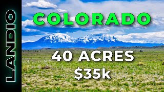 LANDIO • SOLD • 40 Acres of Colorado Ranch Land for Sale