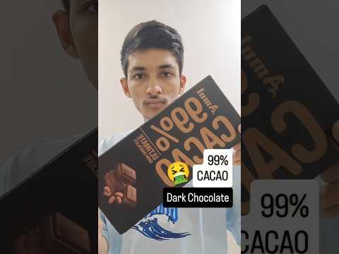 Amul 99% CACAO Dark Chocolate Review 🍫 | Way too Bitter 🤮 or Gourmet Bold ?? #darkchocolate #bitter