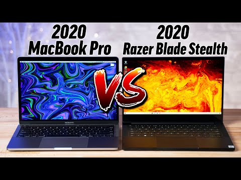 2020 MacBook Pro vs Razer Blade Stealth - 1650 TI GPU!