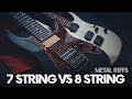 7 String Vs 8 String Metal Riffs Ibanez Guitars