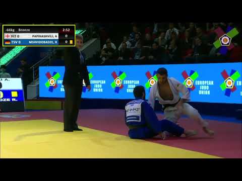 66 kg Papinashvili A Mshvidobadze R 17 12 2016 Чемпионат Европы среди клубов Золотая Лига, Грозный