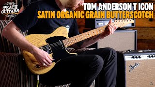 Video thumbnail for Tom Anderson T Icon | Satin Organic Grain Butterscotch w/Brown by The Peach Boutique