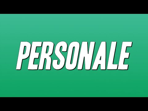 Mahmood - PERSONALE ft. Geolier (Testo)