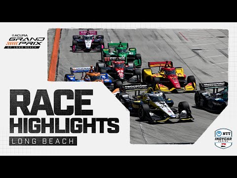 インディ2024 第3戦 ロングビーチ（市街地コース）決勝レースハイライト動画