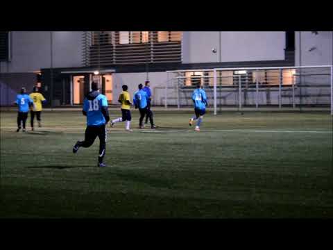 (25.01.2018) Sparing: Victoria Świebodzice - Kuźnia Jawor 0:7 - Gol Marcina Bagińskiego na 0:2