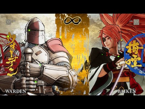 Samurai Shodown - Warden vs Baiken