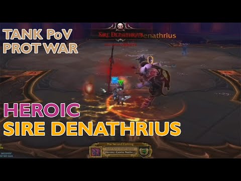 WoW - Castle Nathria - Heroic Sire Denathrius - Protection Warrior (Tank PoV) - The Second Coming