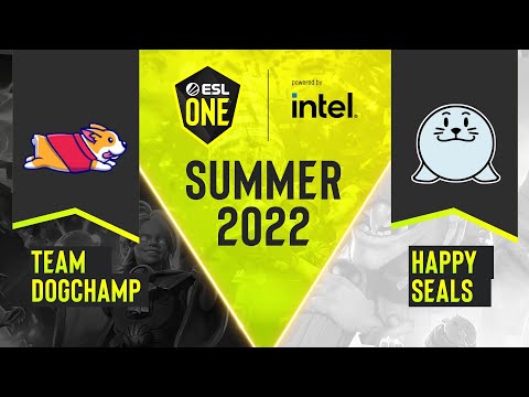 Dota2 - Team DogChamp vs. Happy Seals - Game 1 - DPC NA Tour 3 - ESL One Summer 2022