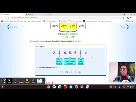 Python Determining Interquartile Range