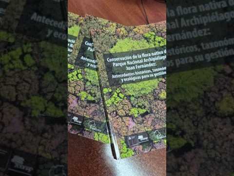 Libro sobre PN Archipiélago Juan Fernández