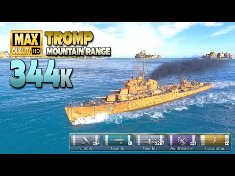 Destroyer Tromp: Hero of the west flank - World of Warships