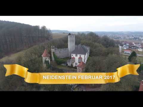 N-stein Video - Neidenstein , Februar 2017 , Luftaufnahme Baden-Württemberg