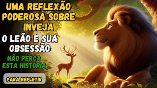 Como a Inveja Quase Destruiu um Reino - A Incrível História do Leão e do Cervo.