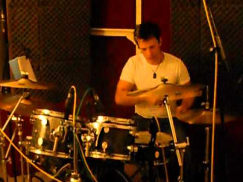 P&R studio drum session