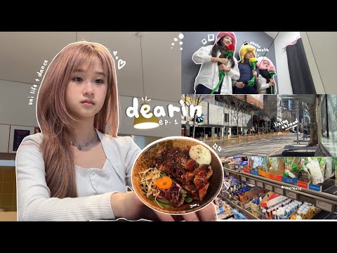 my FIRST vlog 🎧: uni work, photobooths, groceries, cooking for myself, good food