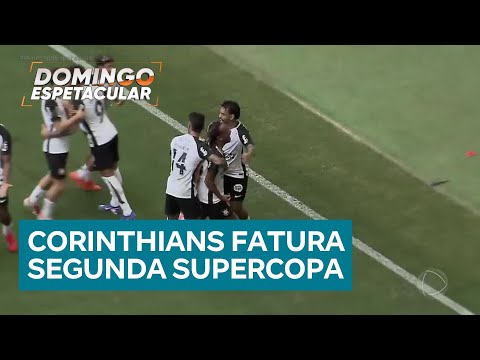 Corinthians wins the Supercopa Rei by beating Flamengo 2-0.