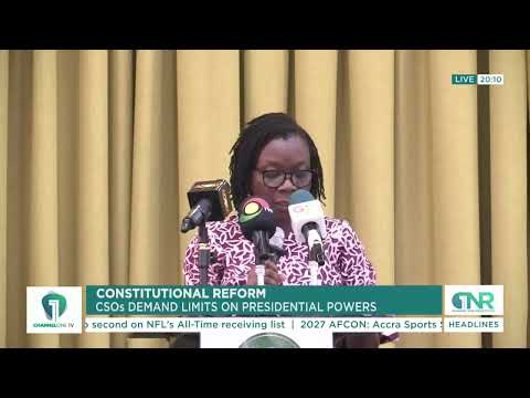 Citizens’ Platform Calls for Wider Public Input on Proposed Constitutional Reforms