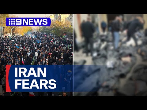 Thousands of protestors feared dead in Iran | 9 News Australia