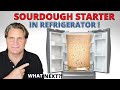 Making Sourdough Bread with Refrigerated Starter - The First Step