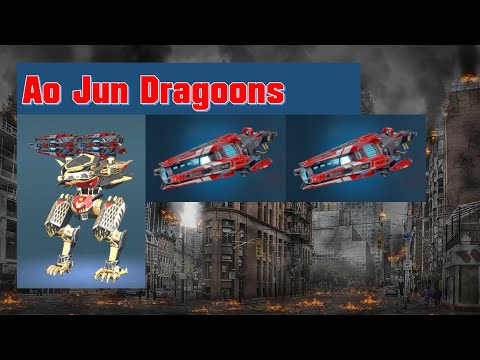 War Robots: Ao Jun Dragoons in Action inklusive Crash