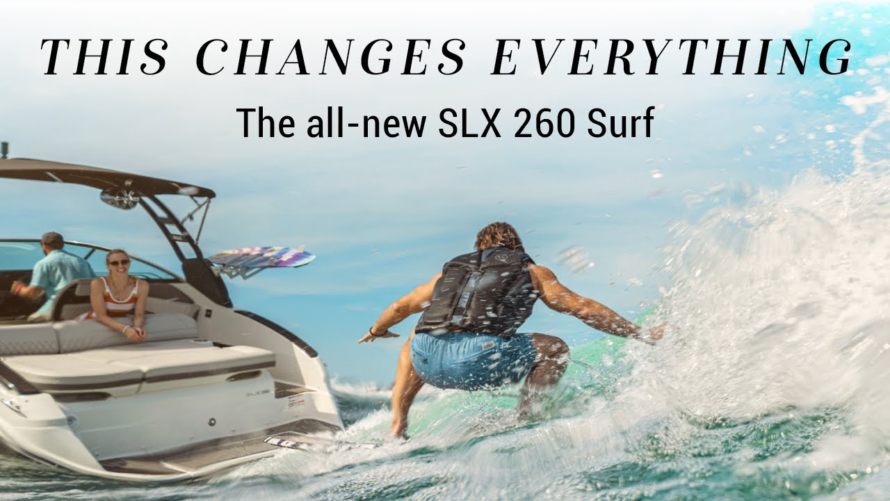 Официальный трейлер Sea Ray SLX 260 Surf