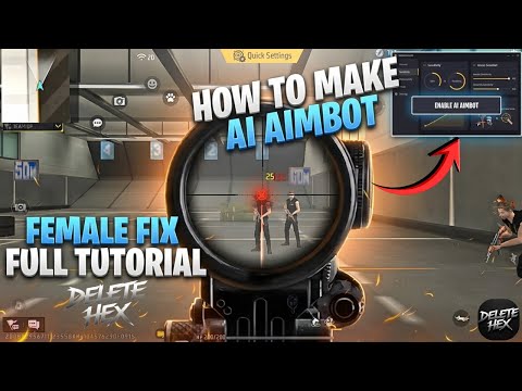 How To Make Female Fix AI AIMBOT Free Fire | Free Fire Panel | Tutorial | C# A to Z🎯 | DELETE HEX
