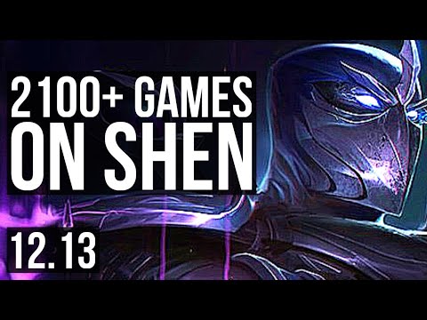 SHEN vs MORDEKAISER (TOP) | 2/0/7, 2100+ games, 2.2M mastery | NA Diamond | 12.13