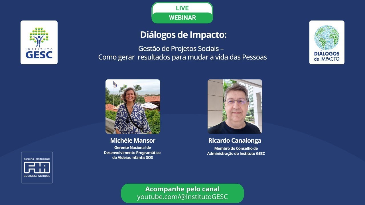 Gestão de Projetos Sociais - Como gerar  resultados para mudar a vida das Pessoas