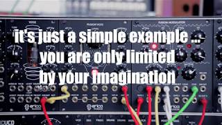 Video thumbnail for Fusion VCF3, Fusion Modulator -Erica Synths small tutorial to modulation by Dziam Bass