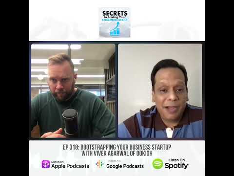 Ep 318 Bootstrapping Your Business Startup With Vivek Agarwal of ...