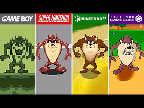 Evolution Of Tazmanian Devil Games (1983 - 2010)