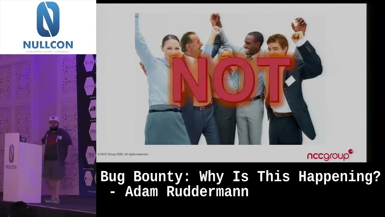 Bug Bounty Why is this happening Adam Ruddermann - YouTube