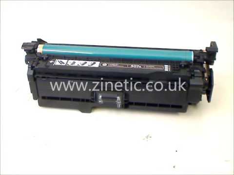 Hewlett Packard (HP) HP 507A LJ Enterprise 500 M551/M575 series Toneris Juodas (5500psl.) video