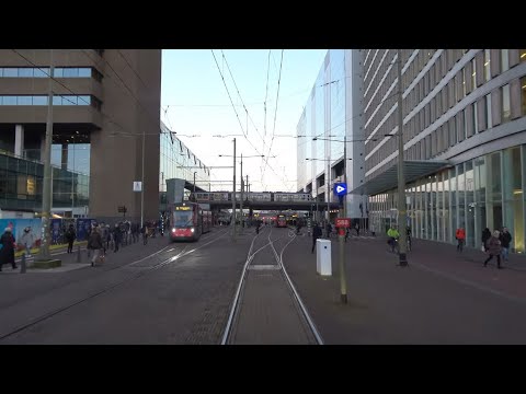 Van Boetzelaerlaan - Station Moerwijk | HTM tramlijn 16 | GTL8 3107 | 2020