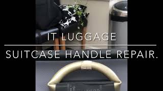 it luggage suitcase handle repair