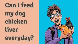Can I feed my dog chicken liver everyday?
