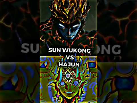 SUN WUKONG VS HAJUN #shorts#anime