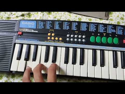 Casio SA-21 Keyboard 100 tone 9340757504 Courier all over India Price-4000