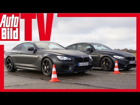 Drag Race BMW M4 vs. BMW M6 (2016): Rennen - Duell - Geschwindigkeit