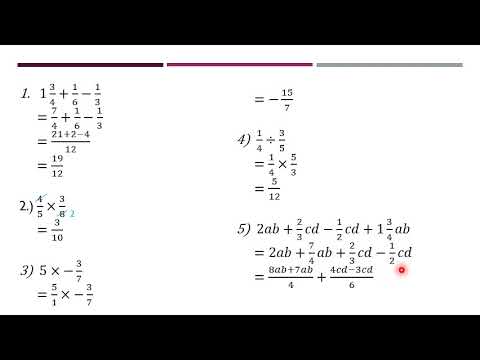 Graad 9 Bewerkings met breuke 12 Mei