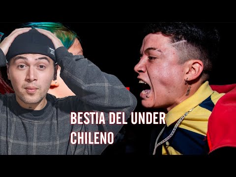 BESTIA DEL UNDER ELEMECE LO MEJOR RIMAS BRUTALES ft Jurado del Under Chileno @DEMBattles