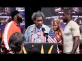 HEATED Trevor Bryan Vs Daniel Dubois FULL FINAL PRESS CONFERENCE Don King
