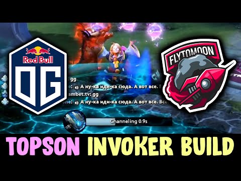 OG vs FTM —  Topson LEGENDARY Invoker BUILD with Meteor Hammer