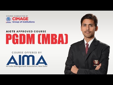 AICTE Approved PGDM Course Complete Detail in Hindi | CIMAGE Group of Institutions