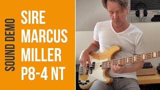 Video thumbnail for Sire Marcus Miller P8 - Sound Demo (no talking) by Bass Bonedo